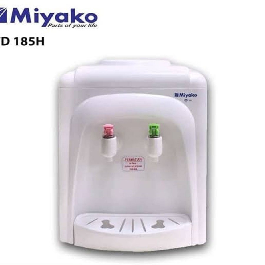 Dispenser Air Miyako Galon Atas Air Panas dan Normal WD-185 H Tabung Anti Karat