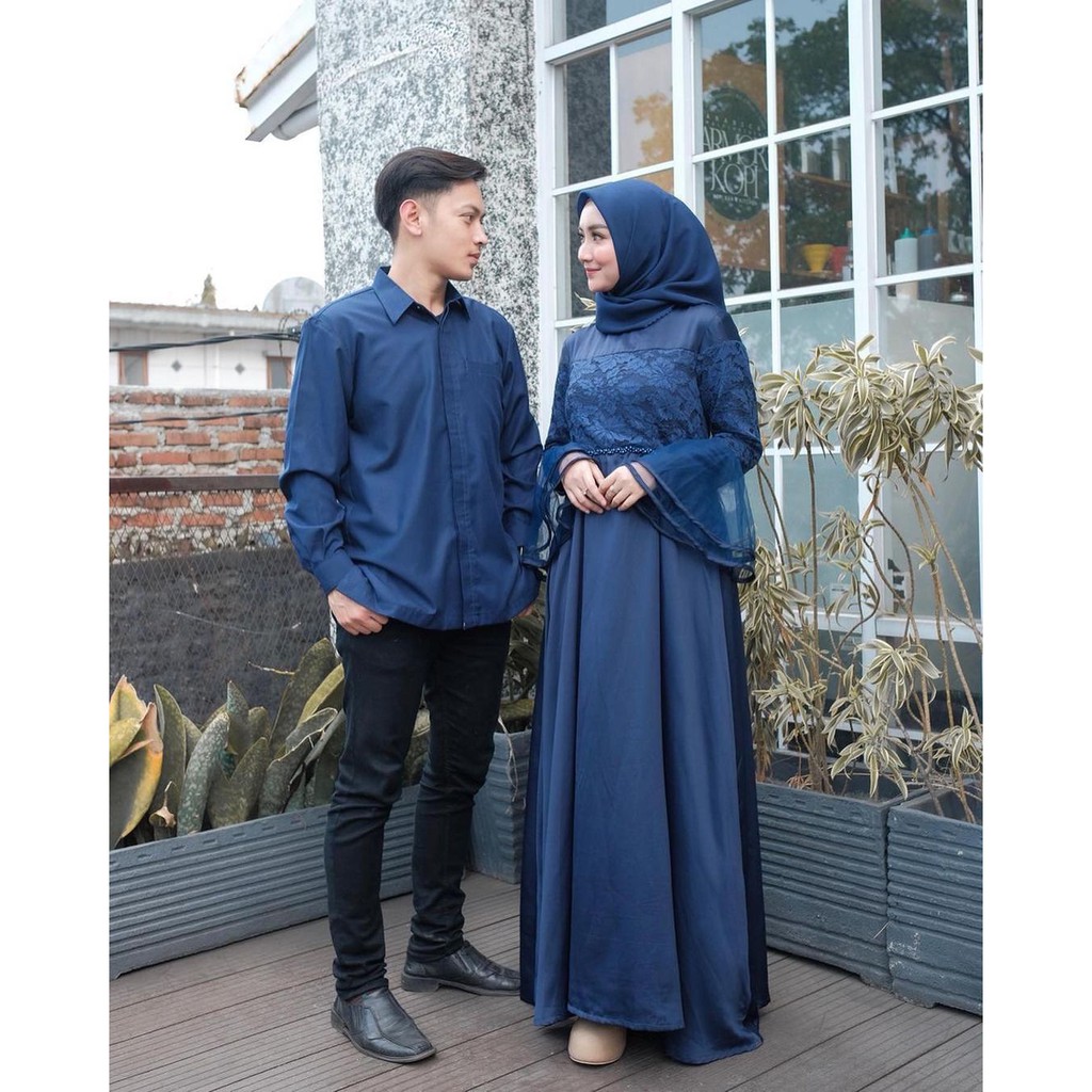 Sifana Couple - baju couple kekinian - top termurah - satu set