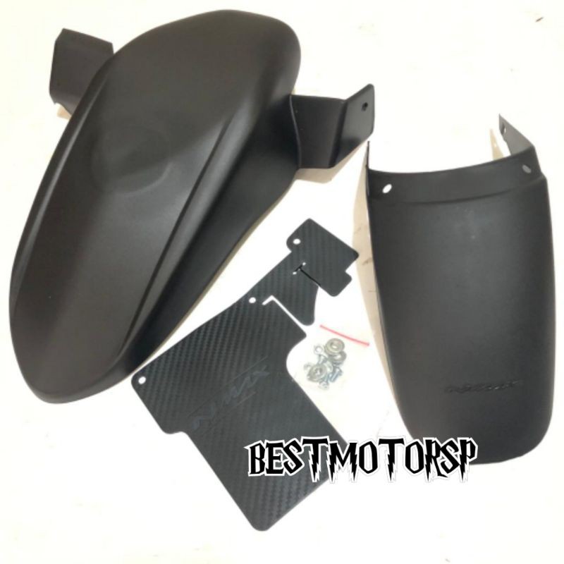 Paket Murah Spakbor Kolong Yamaha All Nmax New 2020 Plus Sambungan Spakbor Depan dan Gratis Mudflap