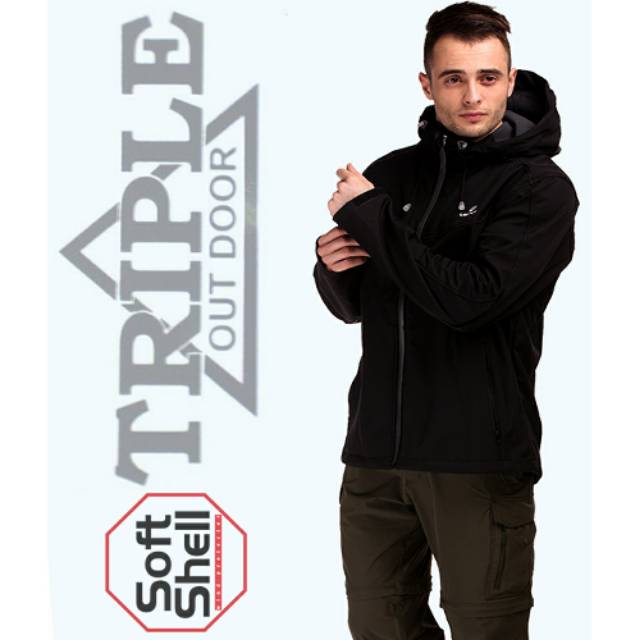 Jaket softshell - jaket waterproof - jaket polar  jaket anti air - jaket softshell waterproof