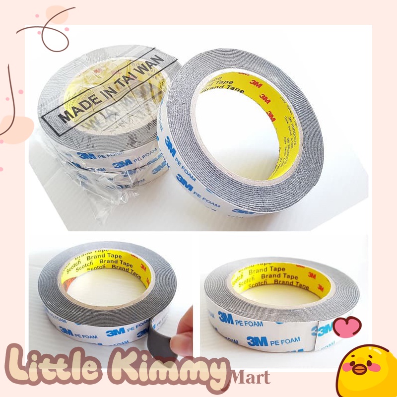 

Isolasi Bolak - Balik Double Tape Doubletape 3M Putih Taiwan