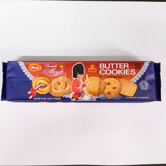 Monde butter cookies 90gr