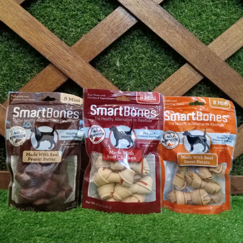 SNACK / MAKANAN Anjing SMARTBONES MINI ISI 8 PCS