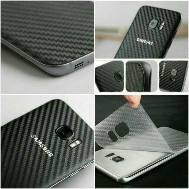 Garskin Samsung J4 Plus J4+ Skin Carbon Anti Gores Backdoor