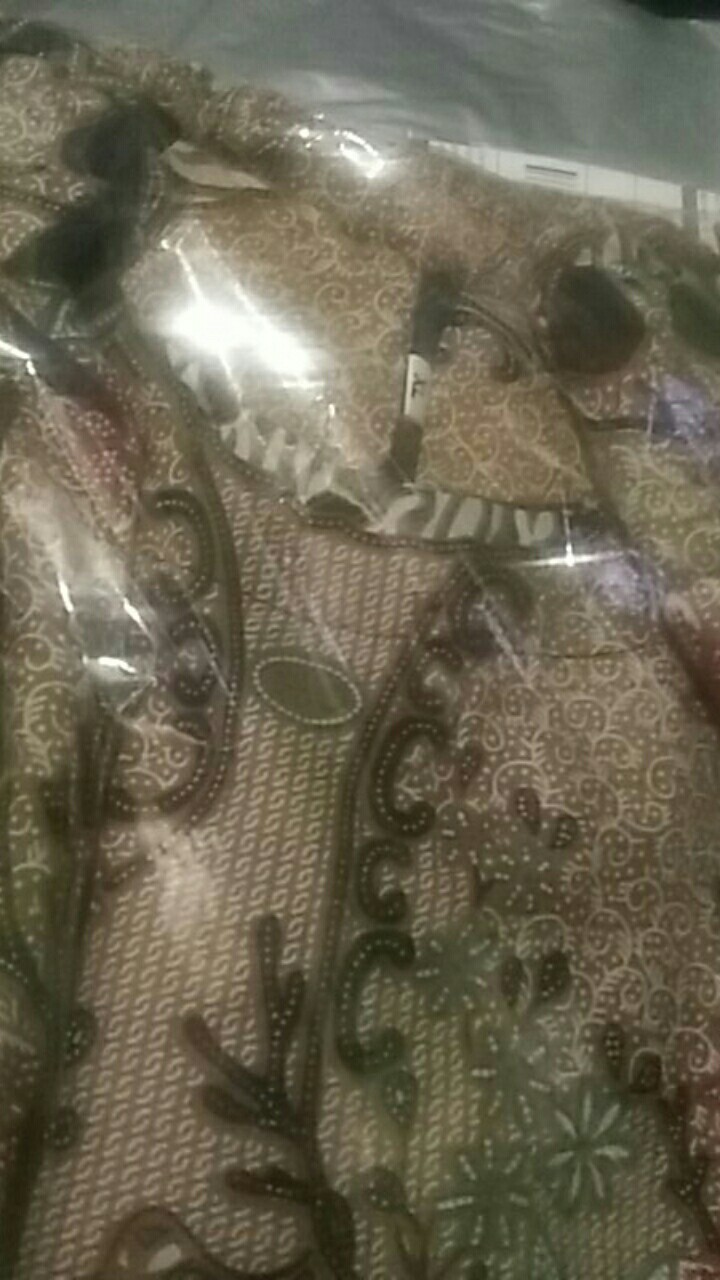 Batik Couple Keluarga Sania Ruffle Ori Ndoro Jowi Dnt Motif Toples