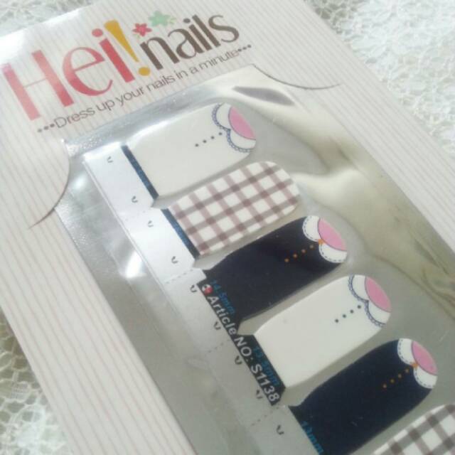 Heinails nailsticker clothing / stiker kuku HN047