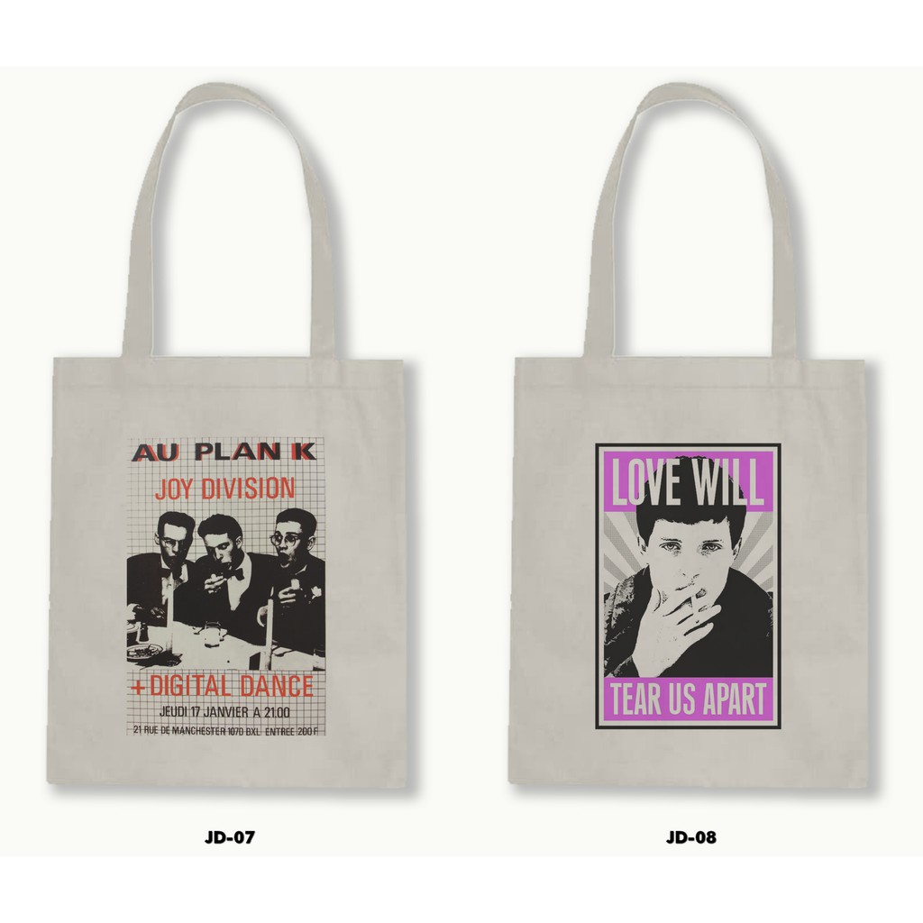 TOTE BAG BLACU - JOY DIVISION