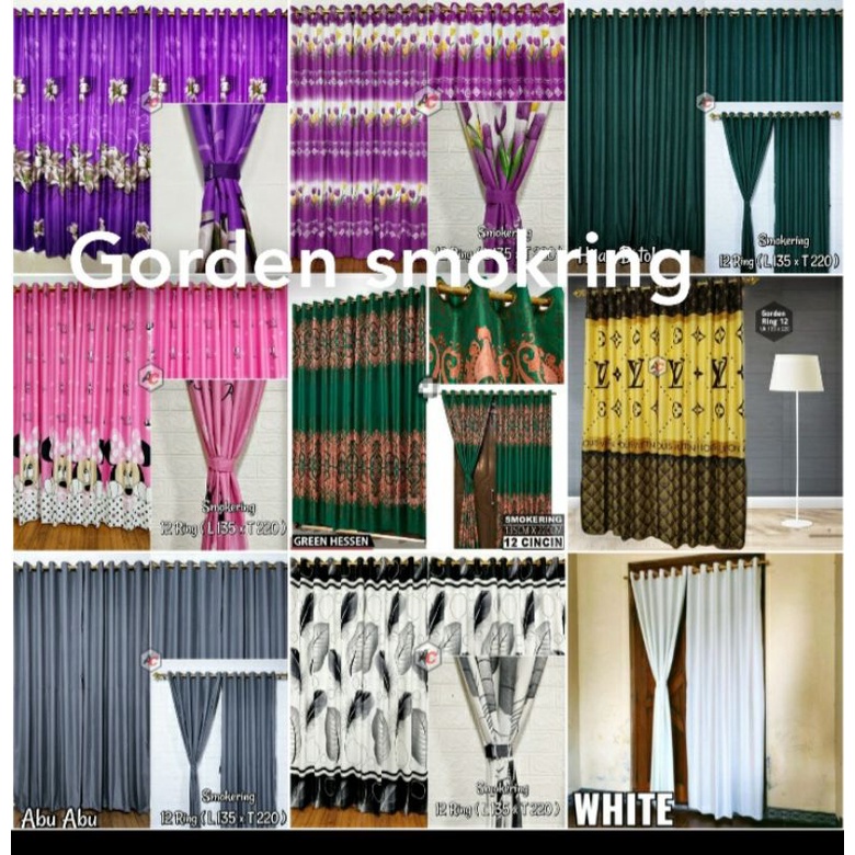 Gorden smokring besar 12 ring uk.135x220