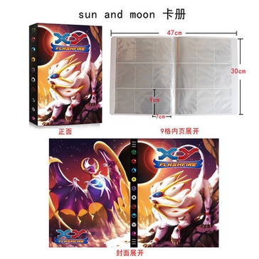 Buku Album Koleksi Kartu Pokemon 432pcs Saku Dengan Binder Folder