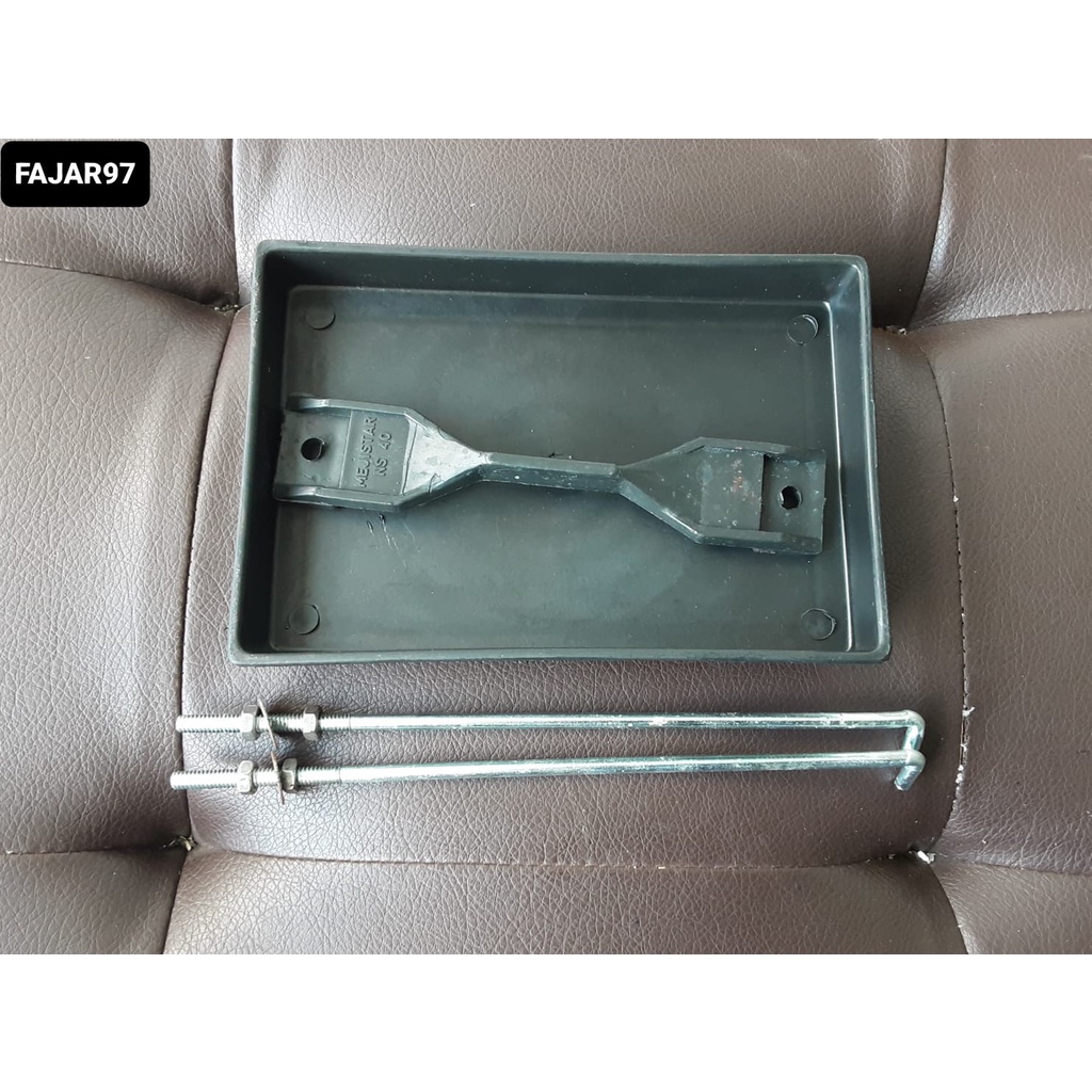 Jual Tatakan aki/Dudukan aki universal NS40 (20X13 CM) | Shopee Indonesia