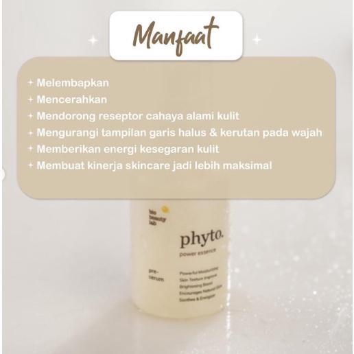 BPOM BIO BEAUTY LAB PHYTO POWER ESSENCE 25ML ATAU 50ML / SERUM WAJAH / SYE