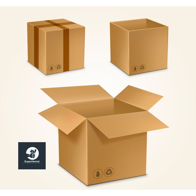 

Paket Bubble dan/atau Kardus