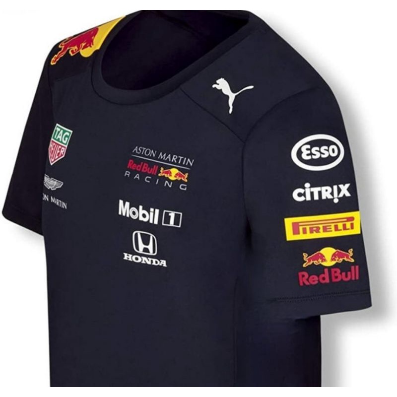 KAOS TSHIRT F1 REDBULL ASTON MARTIN FULL SPONSOR