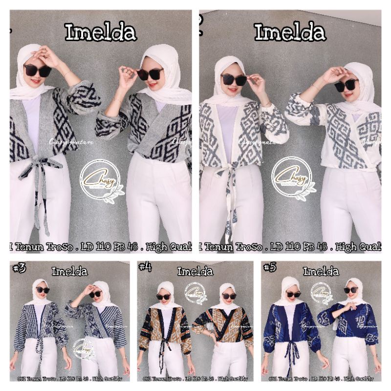 IMELDA Atasan  Tenun Troso ori | Chasy