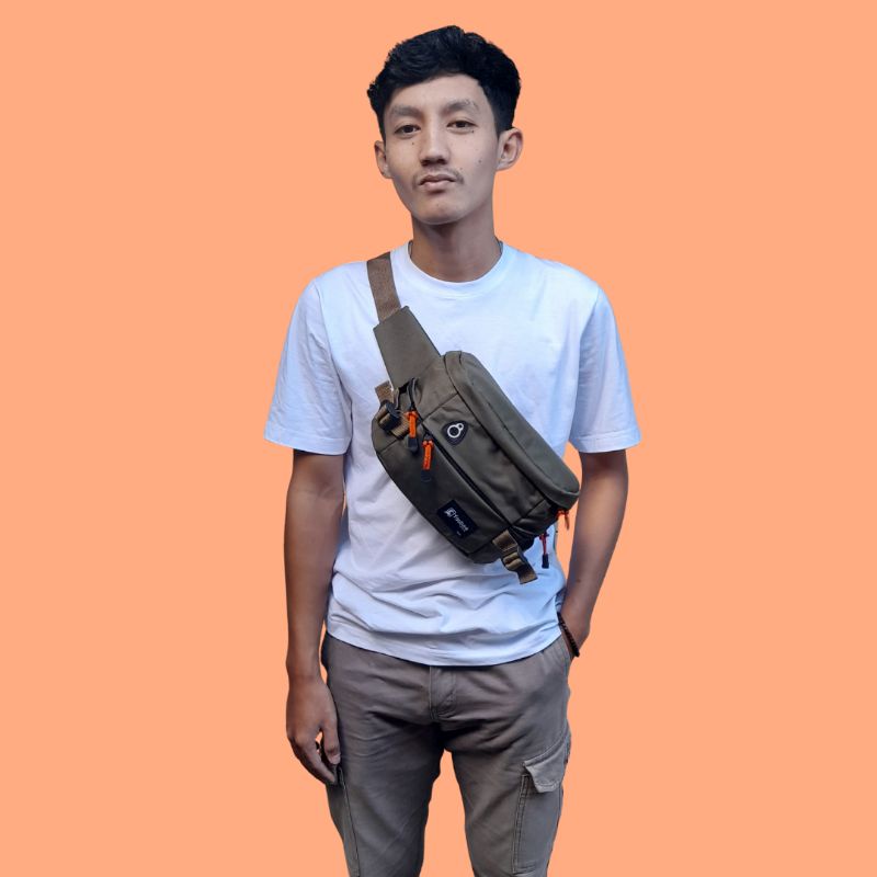 Rancis Jaya - Tas Waistbag Kamera YLTD | Tas Pinggang Outdoor Pria Original