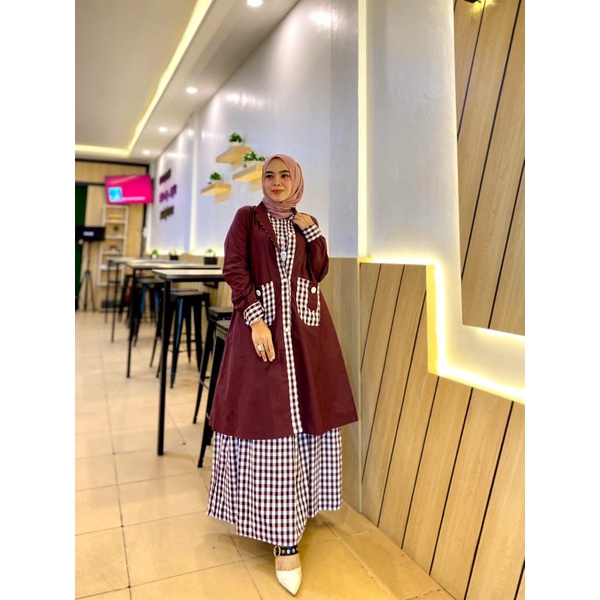 AHZA DRESS SETT OUTER