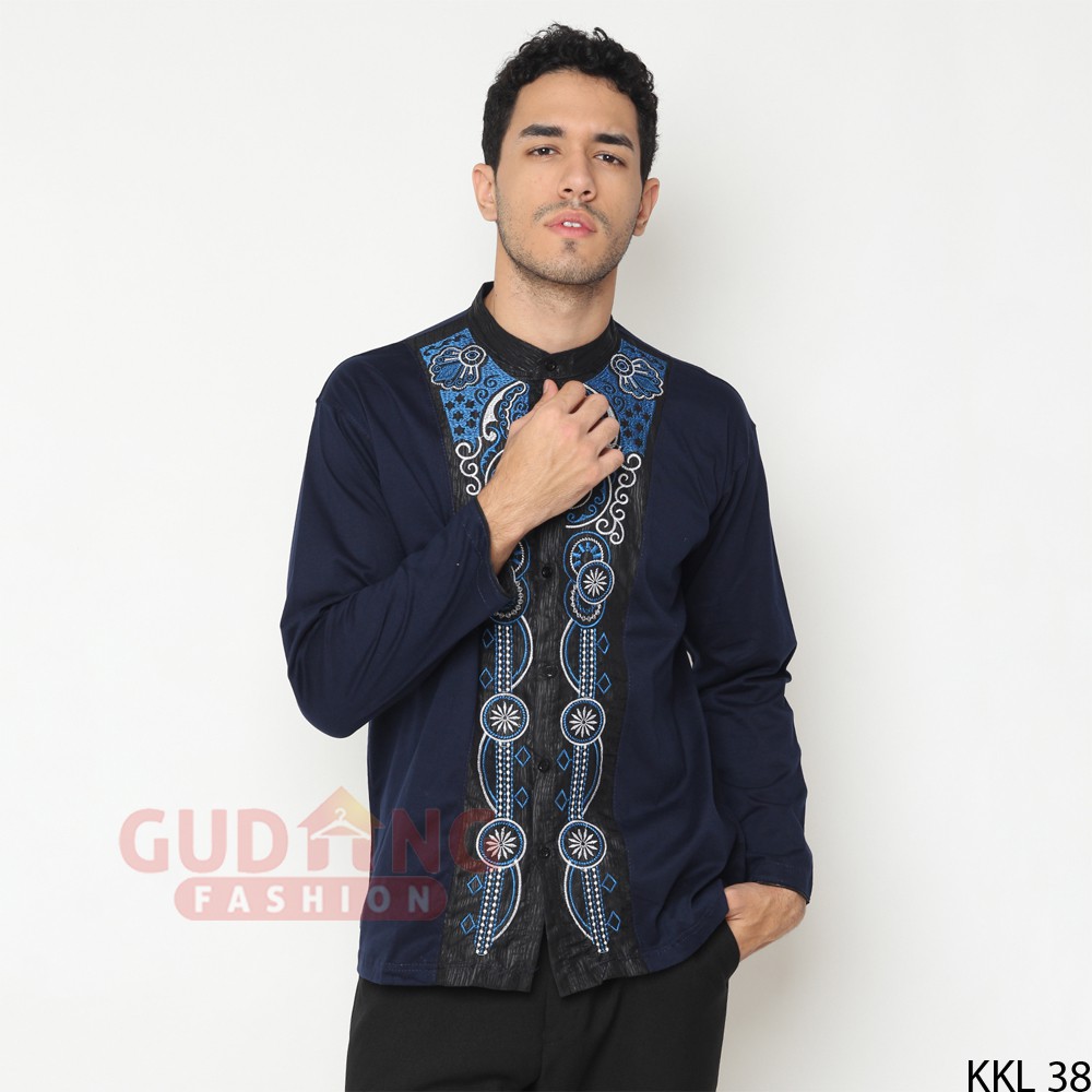 Kemeja Muslim Pria Trendy - KKL 38