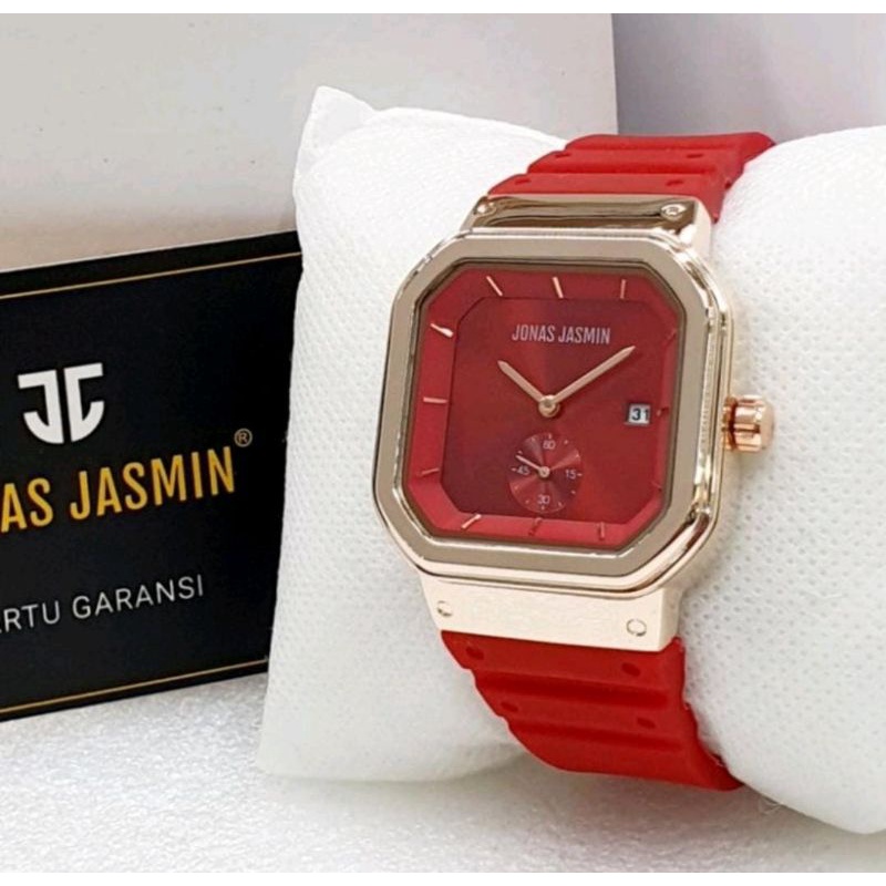 Jam Tangan JJ Kasual Rubber Tgl Aktif