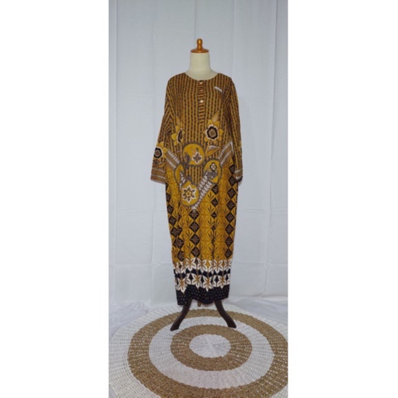 Daster Muslim  Hap Original Lengan Panjang | Daster Batik | daster Busui |Daster Jumbo