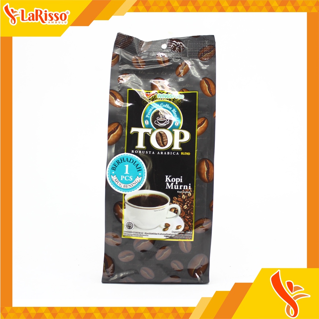 

KOPI TOP MURNI 158GRAMMM POUCH