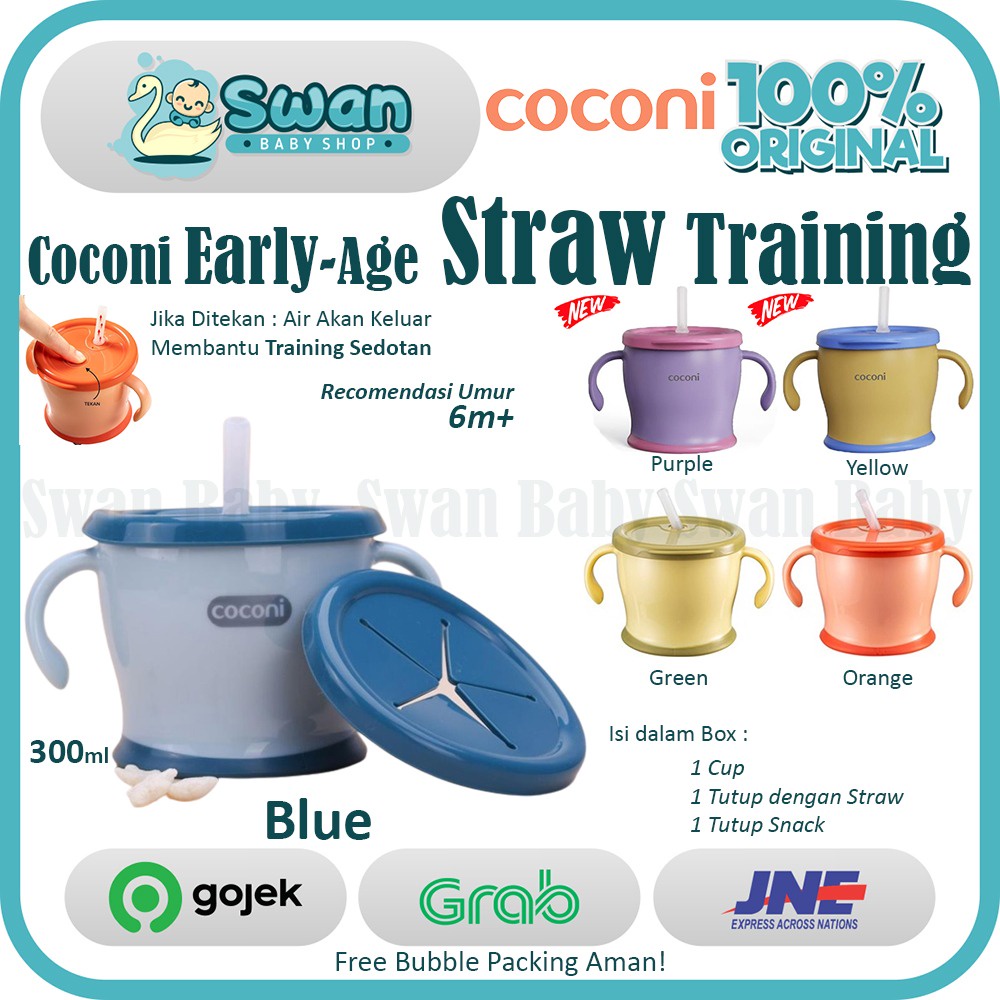 Coconi Early-age Straw Training Mug