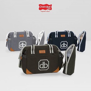 Dialogue DGT 7410 Baby Tas Bayi Kecil Bonus Tempat Botol Susu Classy Series