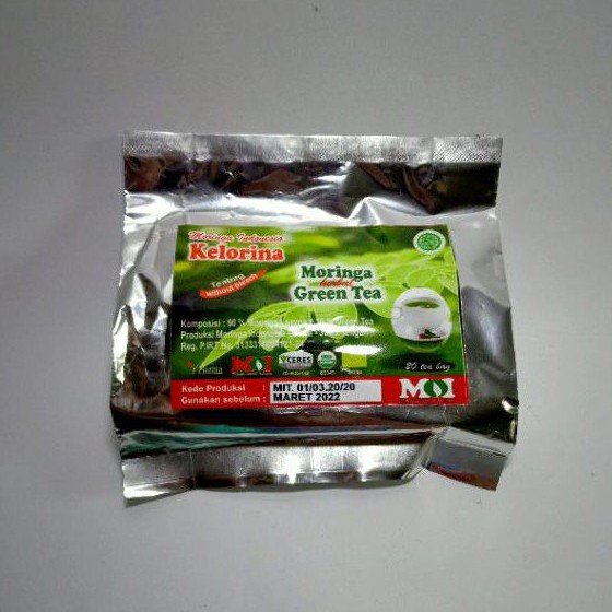 

Moringa Green Tea (isi 20 Tea Bag)