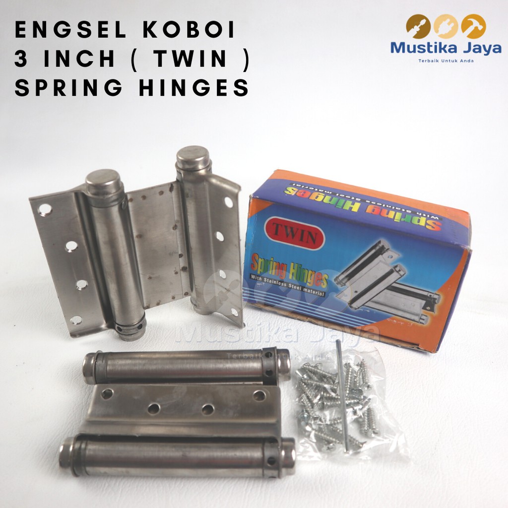 Engsel Cowboy 3 Inch Bebas Pintu Furniture Lemari Kayu Koboi