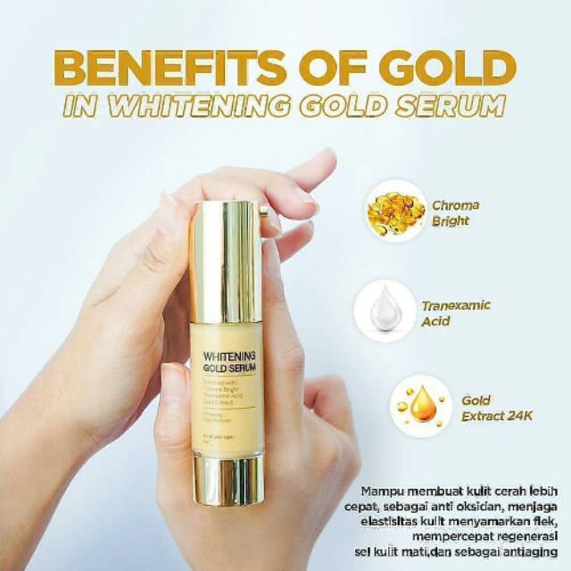 SERUM WHITENING GOLD MS GLOW