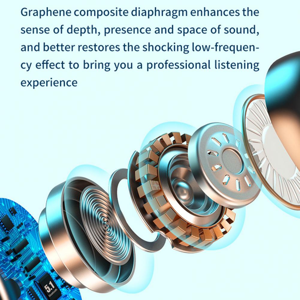 F9-8B TWS Bluetooth Earphones Wireless Headphones 9D Stereo Bluetooth Earphone Waterproof Headset-3