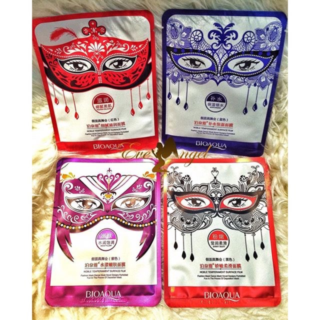 BIOAQUA Masquerade Mask 100% asli IMPORT