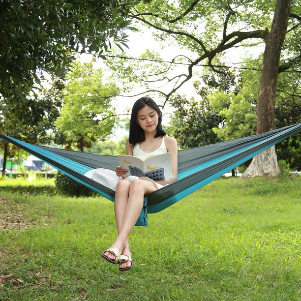 Hammock Double DS Adventure Jumbo / Ayunan Gantung Dewasa / Hamock Tebal original / hamok ayunan camping / hammock double / ayunan gantung dewasa / hammock jumbo