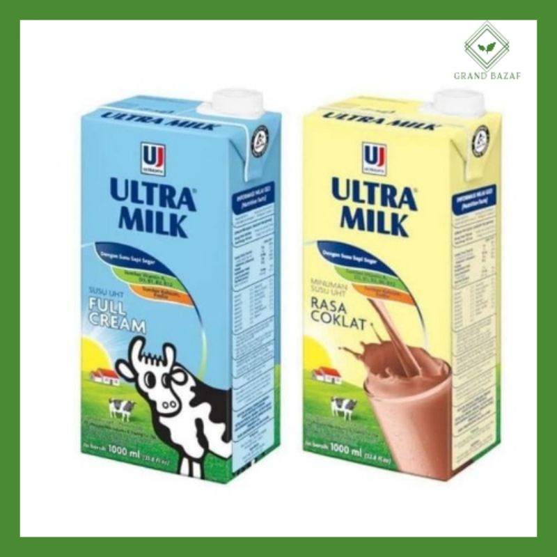 

Susu UHT ULTRA MILK 1000ml / 1Liter