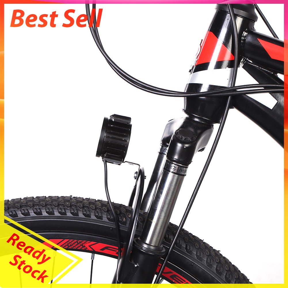 4 LED Electric Folding Bike Front Light Aluminum 12W Ebike Horn Headlight