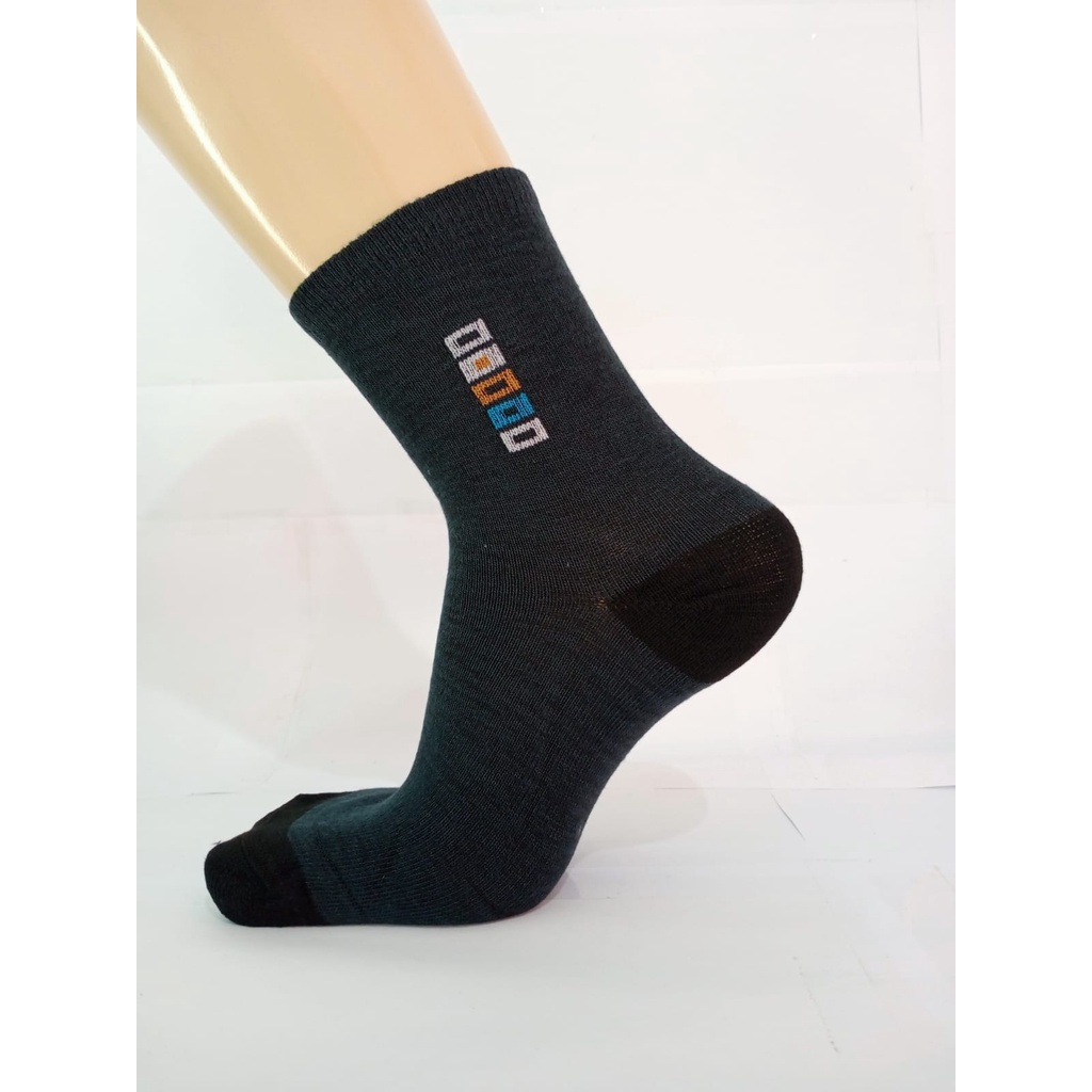 [12 PASANG] Kaos Kaki Kantoran Motif Bely Komputer Spandek PE Komputer