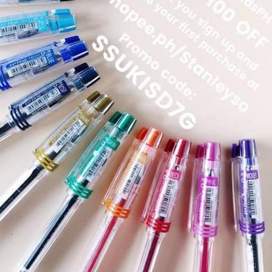 

Termurah!! KODE-234 DONG A FINETECH FINE TECH FINETEC FINE TEC PULPEN PEN GEL WARNA 0.4 0.3 0.25