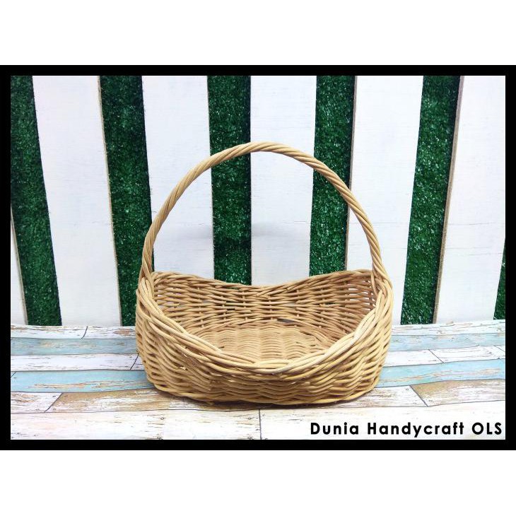 Keranjang Rotan Oval