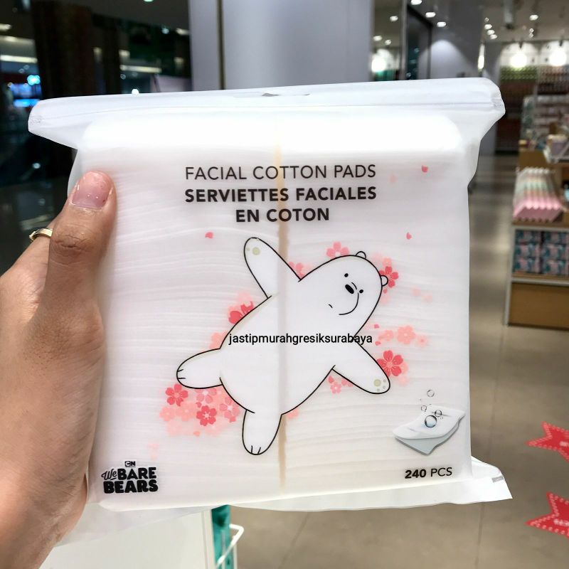 FACIAL COTTON PADS MINISO KAPAS TIPIS MINISO KAPAS KECANTIKAN MINISO WBB KAPAS MINISO