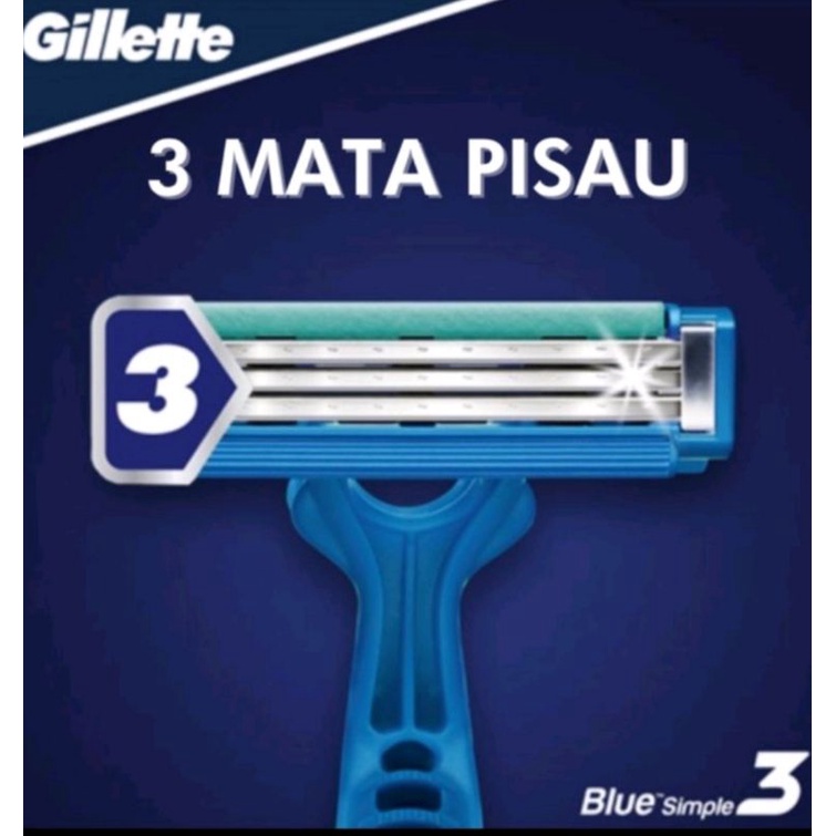 silet gillette blue 3 flexi.