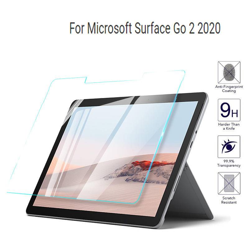 Untuk Microsoft Surface book Laptop 1 2 3 13.5 Tempered Glass Pelindung Layar Untuk Surface Pro 4 5 6 7x2021 13 12.3 GO 2 3 10.5 10.0 inch Tablet PC Laptop Film Pelindung Anti Biru