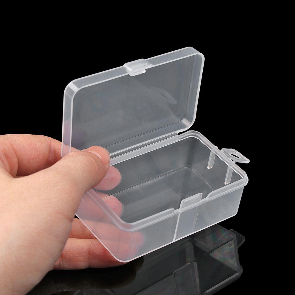 Solighter Storage Box Kotak Klip Kecil Perlengkapan Penyimpanan Pil Organisasi Rumah