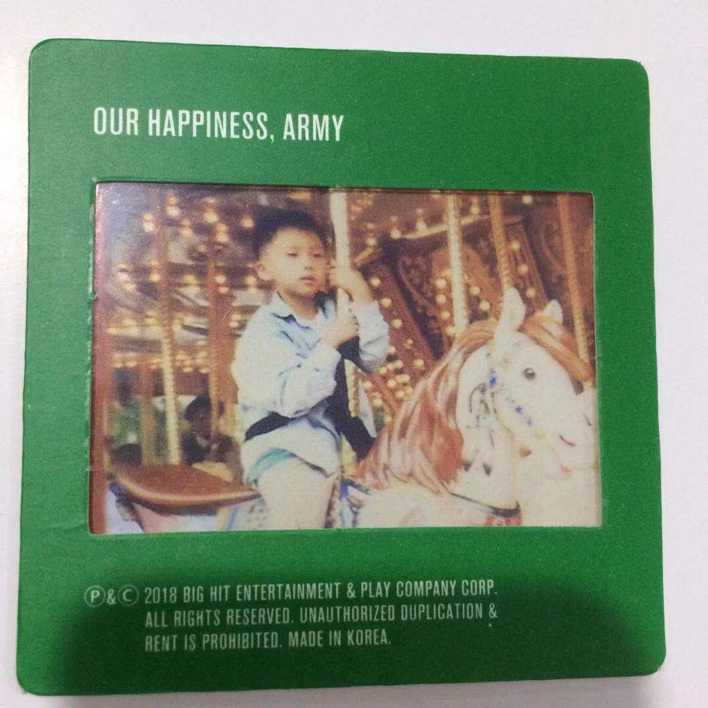 [BS] BISA COD KPOP BTS BT21 2019 Foto Anak Kecil Lomo Card Photo Card Kartu - KP141