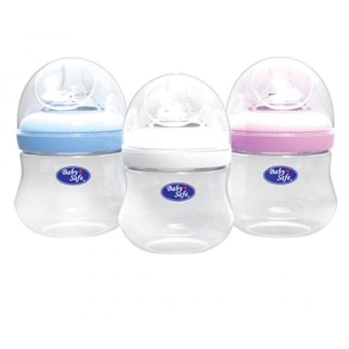 Baby Safe Wide Neck Bottle 125 ml &amp; 250 ml / Botol Susu Bayi Baby Safe