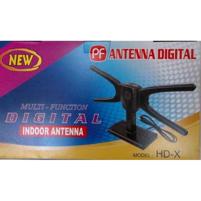 Promo Antena Indoor PF Digital HD   X Multi Function  Bisa Analog   Digital  Diskon