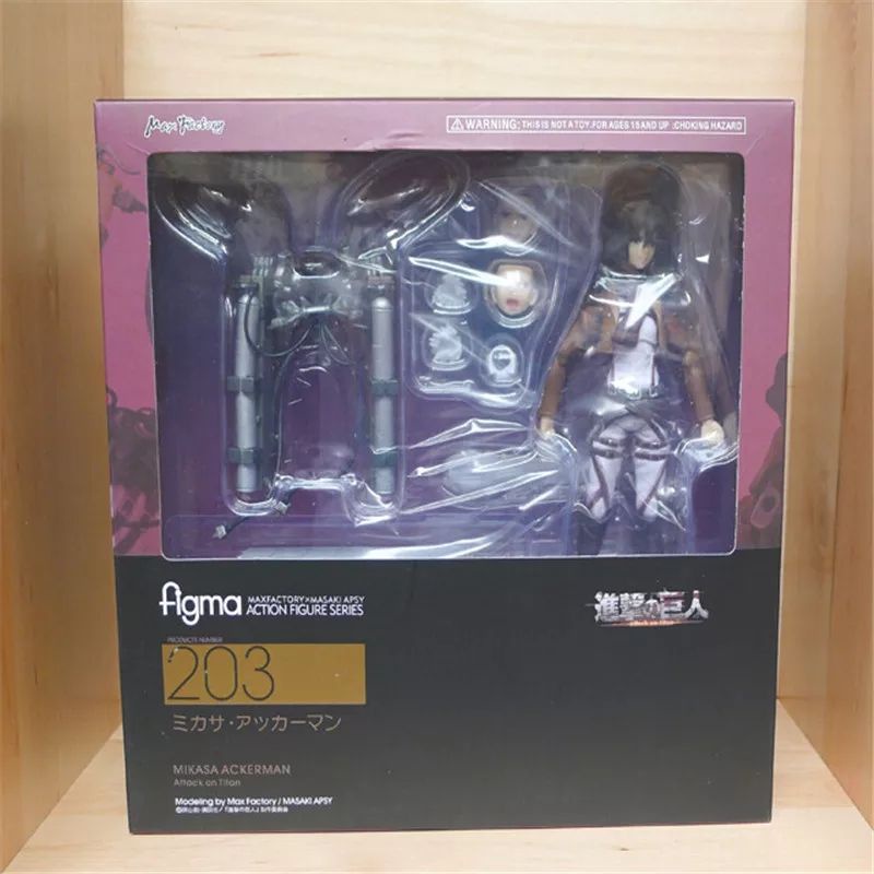 Figma Attack on Titan Mikasa Ackerman new misb