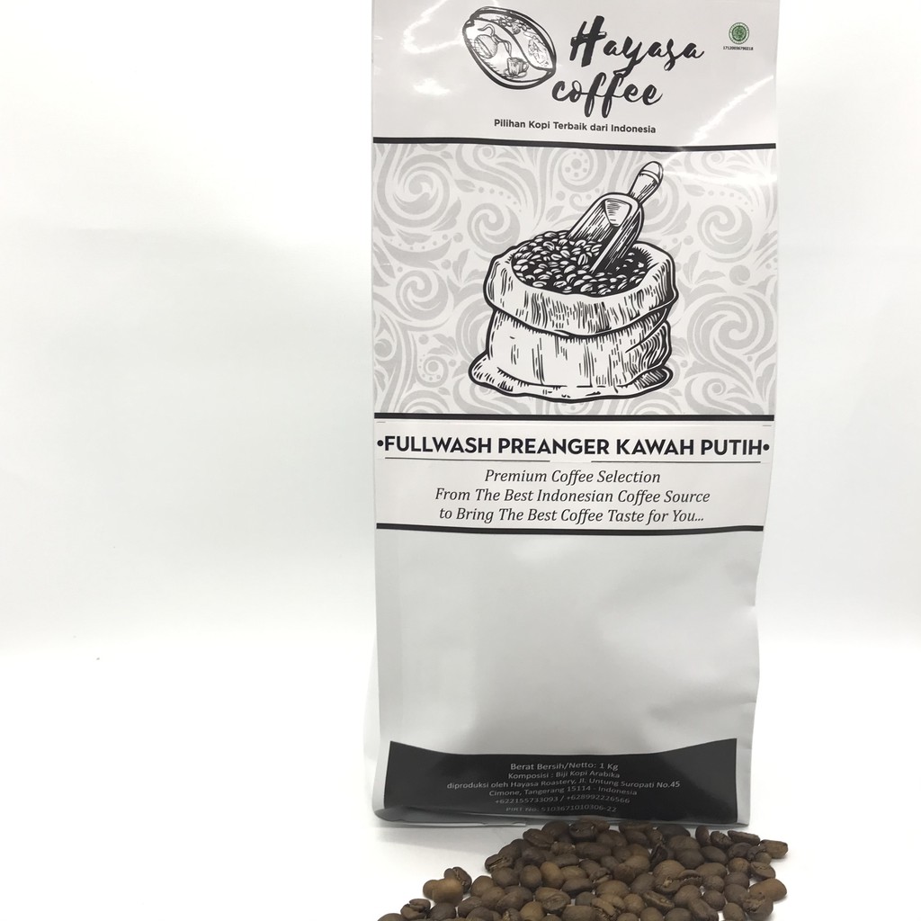 

Kopi Hayasa Preanger Kawah Putih Spesial Arabika - 1 Kg