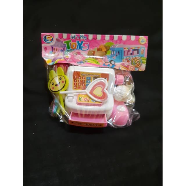 Mainan Kasir Kasiran Mini/Mainan Mesin Kasir
