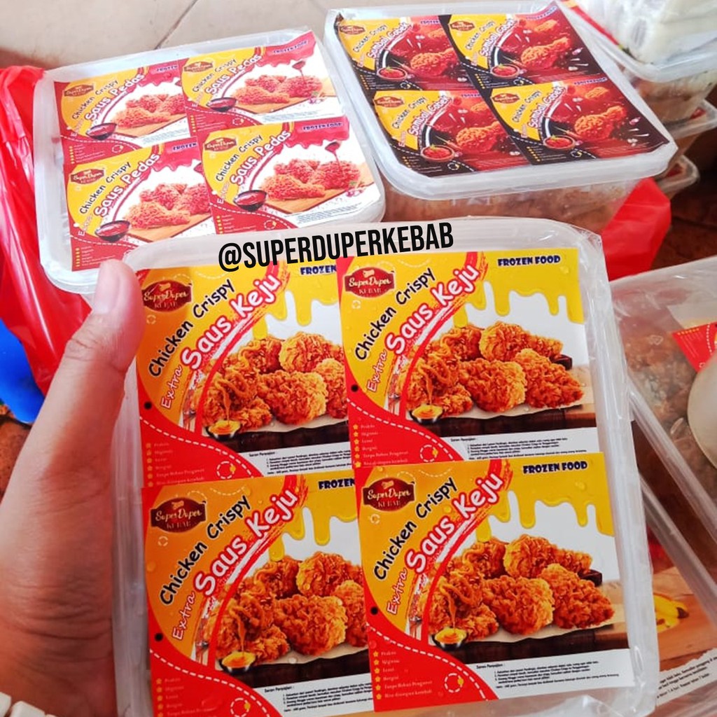 Chicken Crispy Frozen Saus Keju Shopee Indonesia