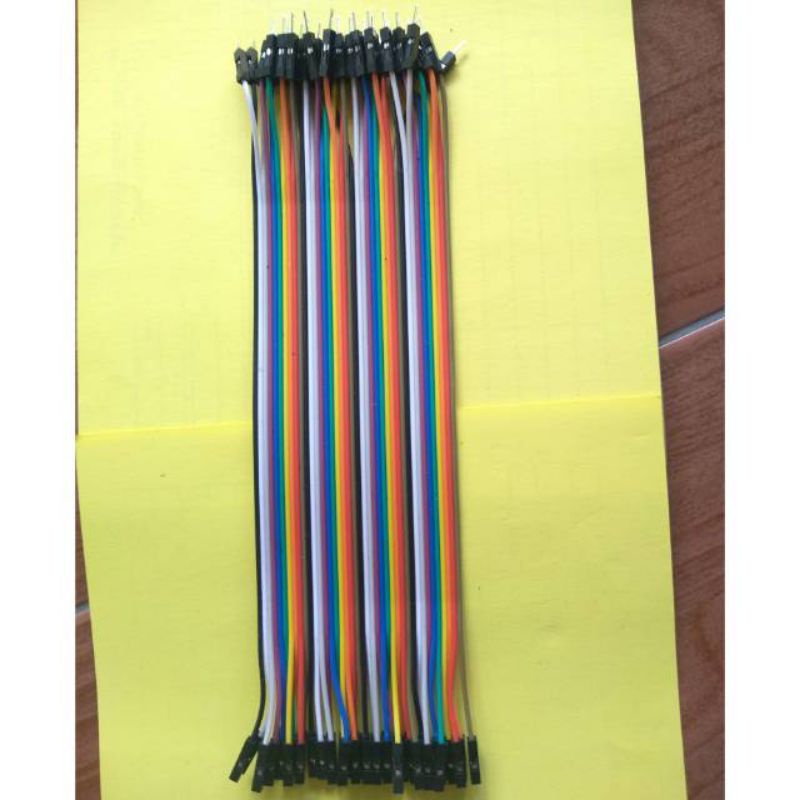 kabel jamper pelangi 20 cm harga ecer  atau satuan