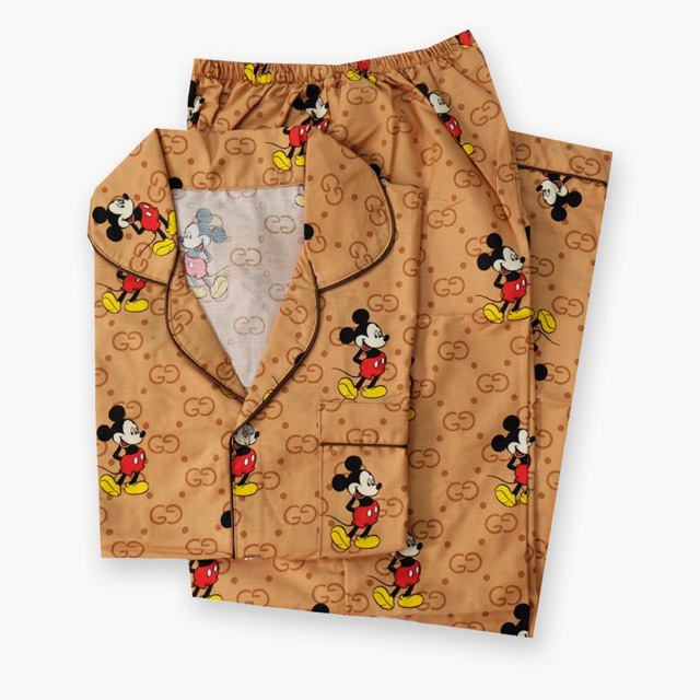 gucci mickey mouse pajamas